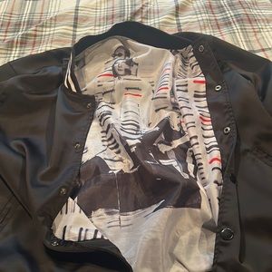 Backstreet Boys DNA bomber jacket black